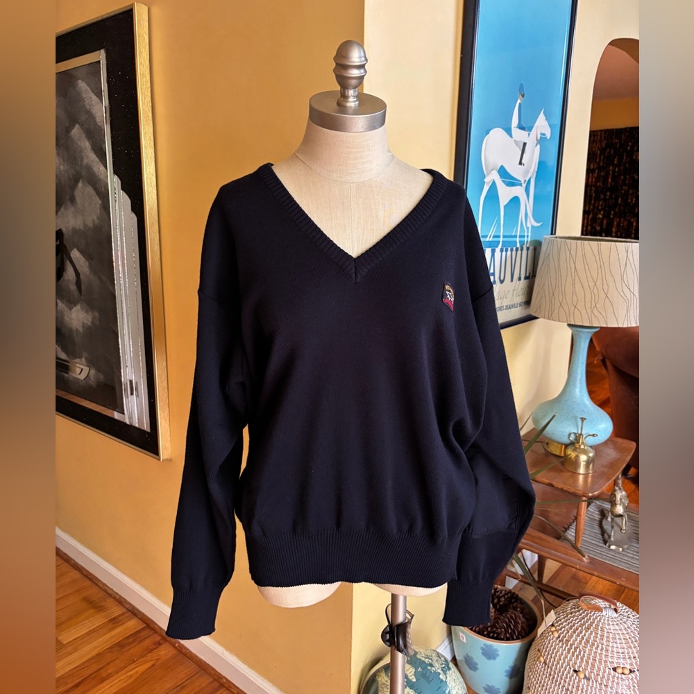 men’s paul & shark navy yachting sweater